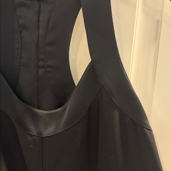 Banana Republic Black Satin-Trim Racerback Cami - Picture 3 of 5